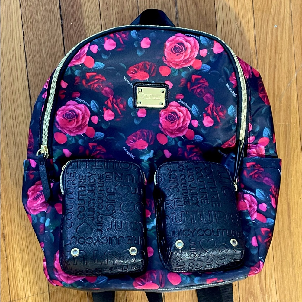 Juicy Couture Floral Backpack